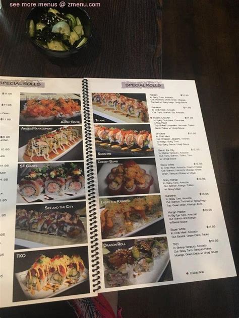 angry fish|Angry Fish Sushi Menu in San Leandro, CA .